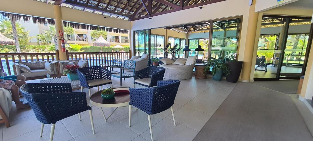 Paraiso Frente Mar!! 04 Pessoas-Pe Na Areia Vg Sun Cumbuco-Hidro, Sauna, Academia, Piscina,Cozinha Completa, Wifi, Parquinho Infantil Eksteriør bilde