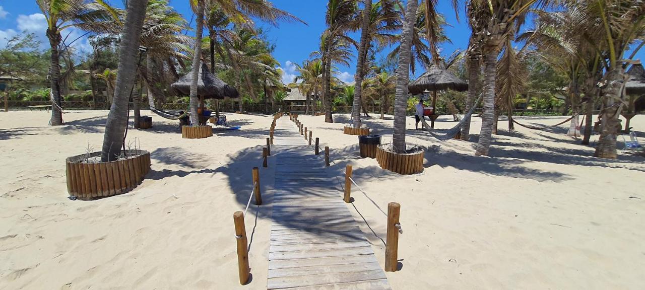 Paraiso Frente Mar!! 04 Pessoas-Pe Na Areia Vg Sun Cumbuco-Hidro, Sauna, Academia, Piscina,Cozinha Completa, Wifi, Parquinho Infantil Eksteriør bilde