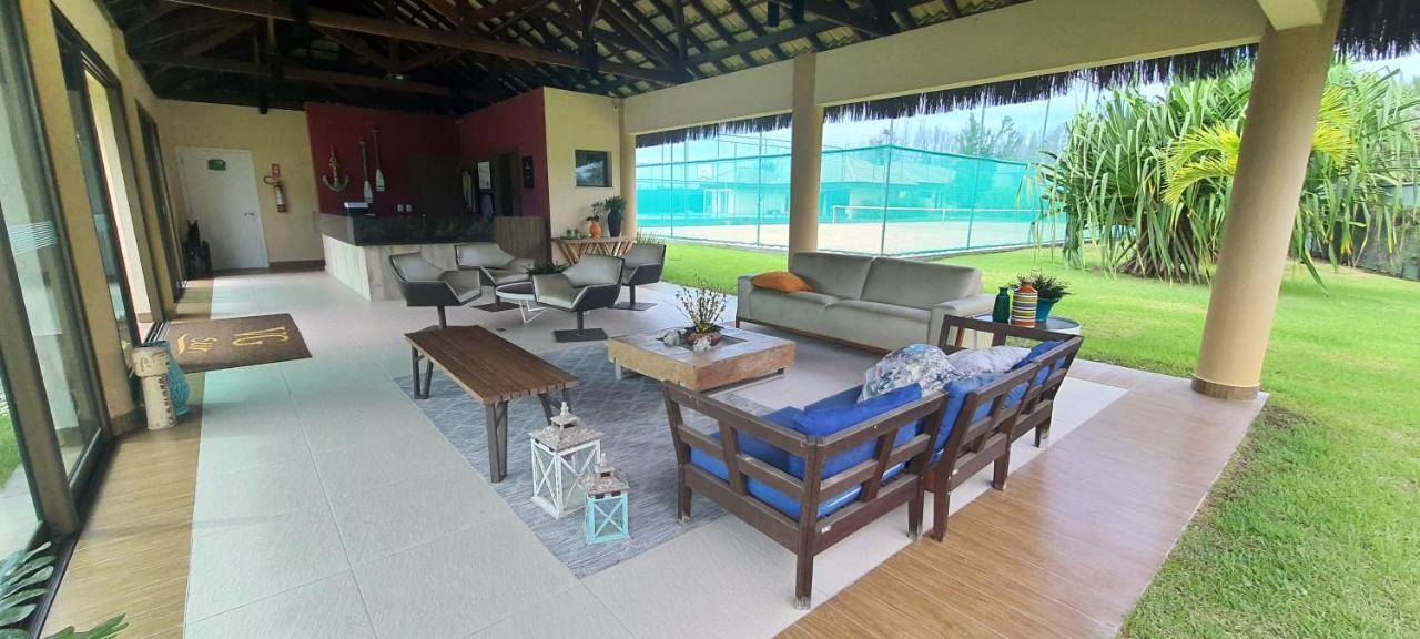 Paraiso Frente Mar!! 04 Pessoas-Pe Na Areia Vg Sun Cumbuco-Hidro, Sauna, Academia, Piscina,Cozinha Completa, Wifi, Parquinho Infantil Eksteriør bilde
